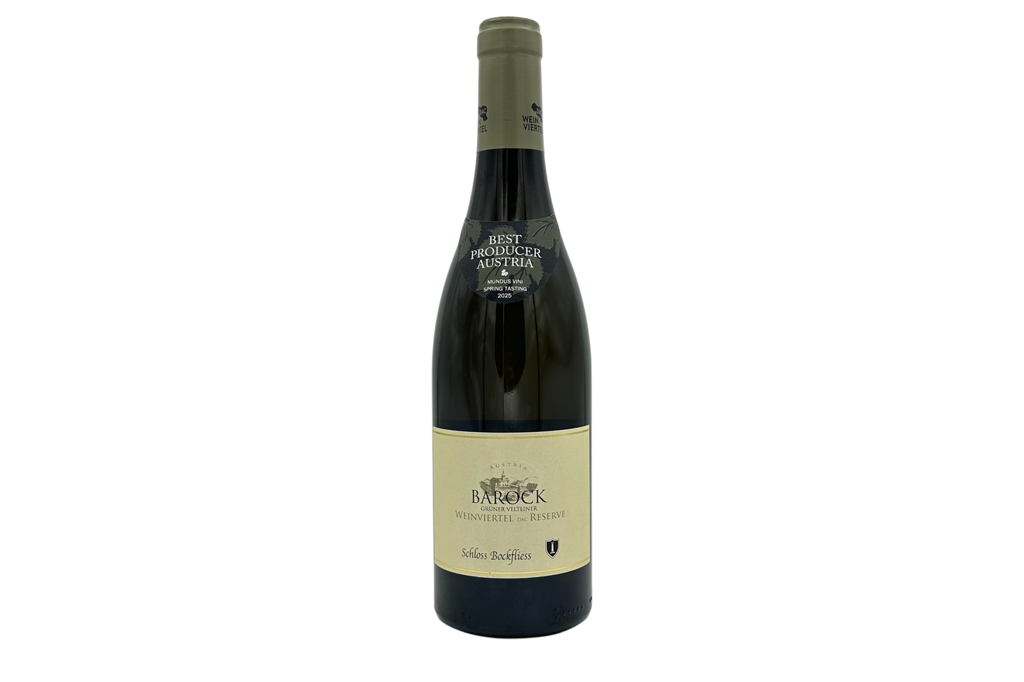Schloss Bockfliess 2024 Barock Grüner Veltliner