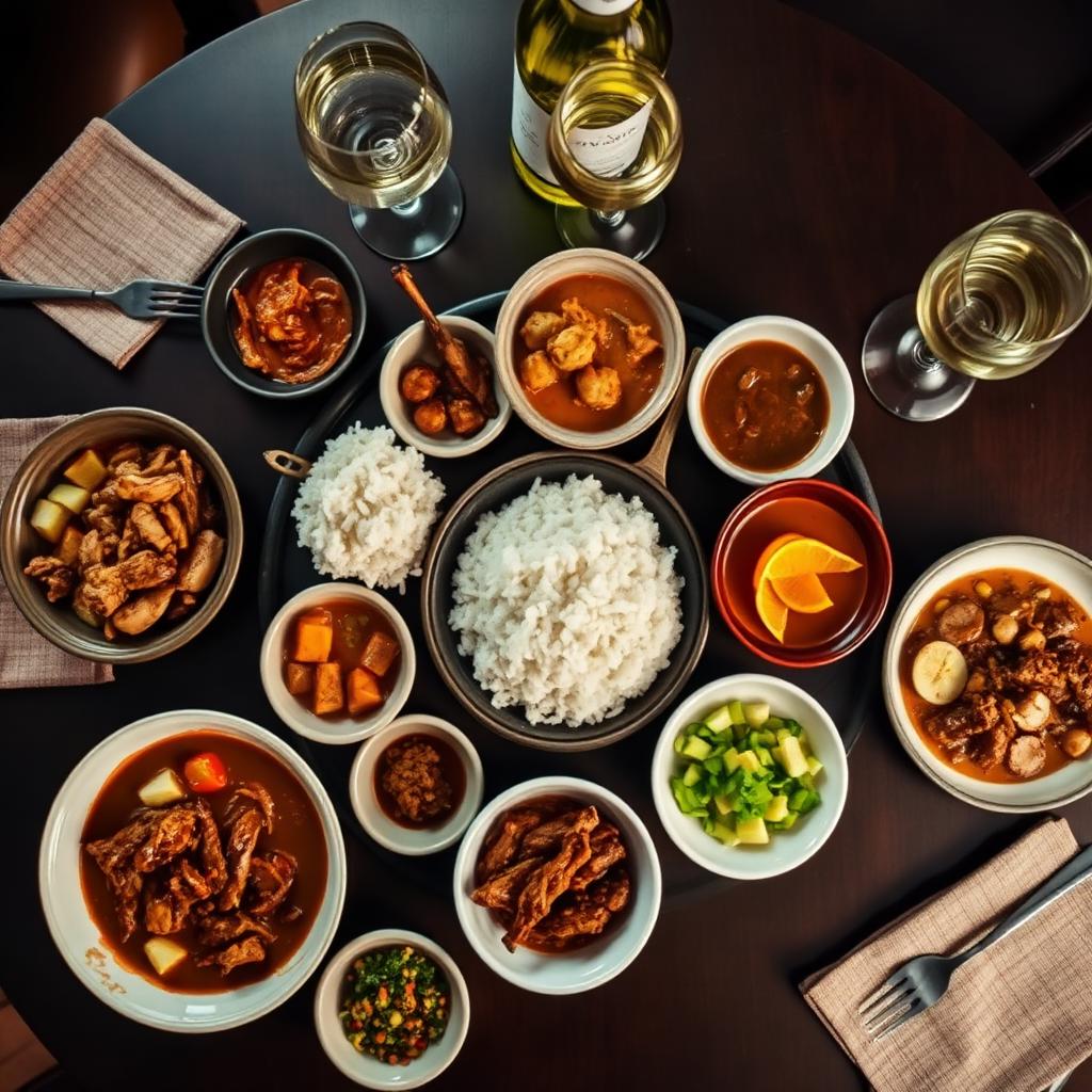 Welke wijn bij rendang en rijsttafel?