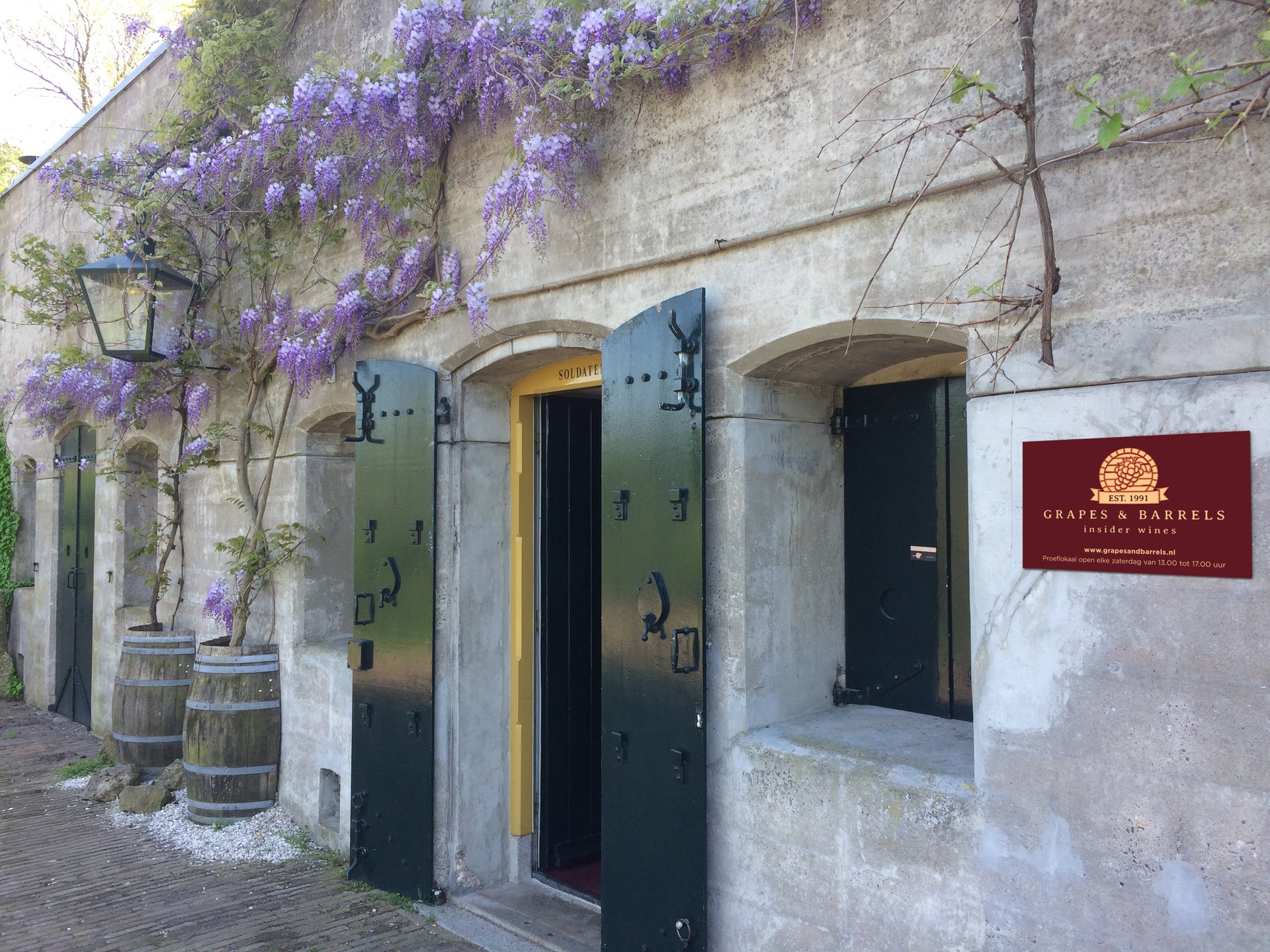 Grapes & Barrels wijncollectie