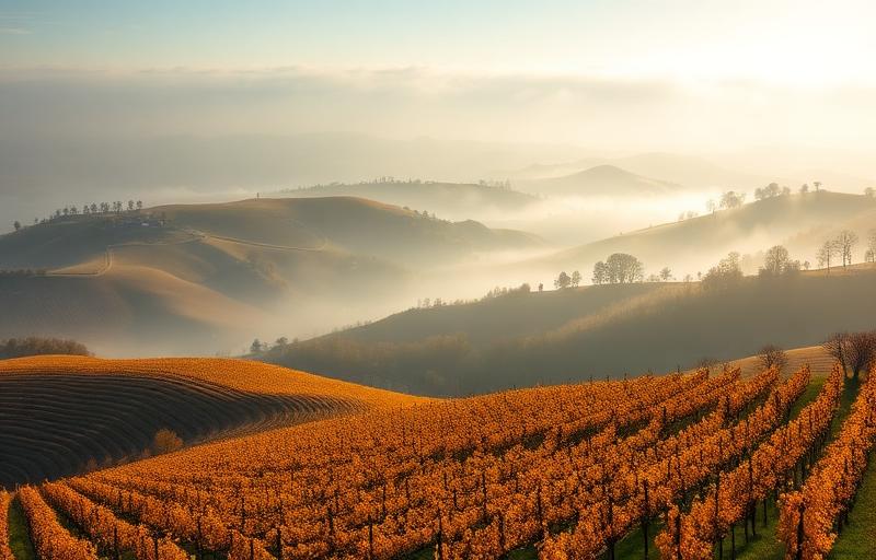 Piemonte wijngaard